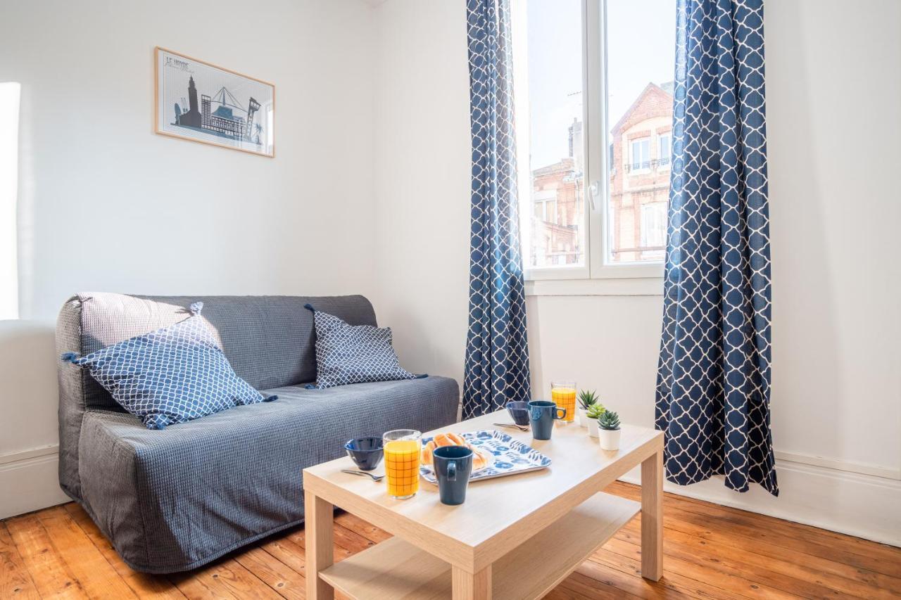 Ferienwohnung Azur - Centre Lh Coty Le Havre Exterior foto