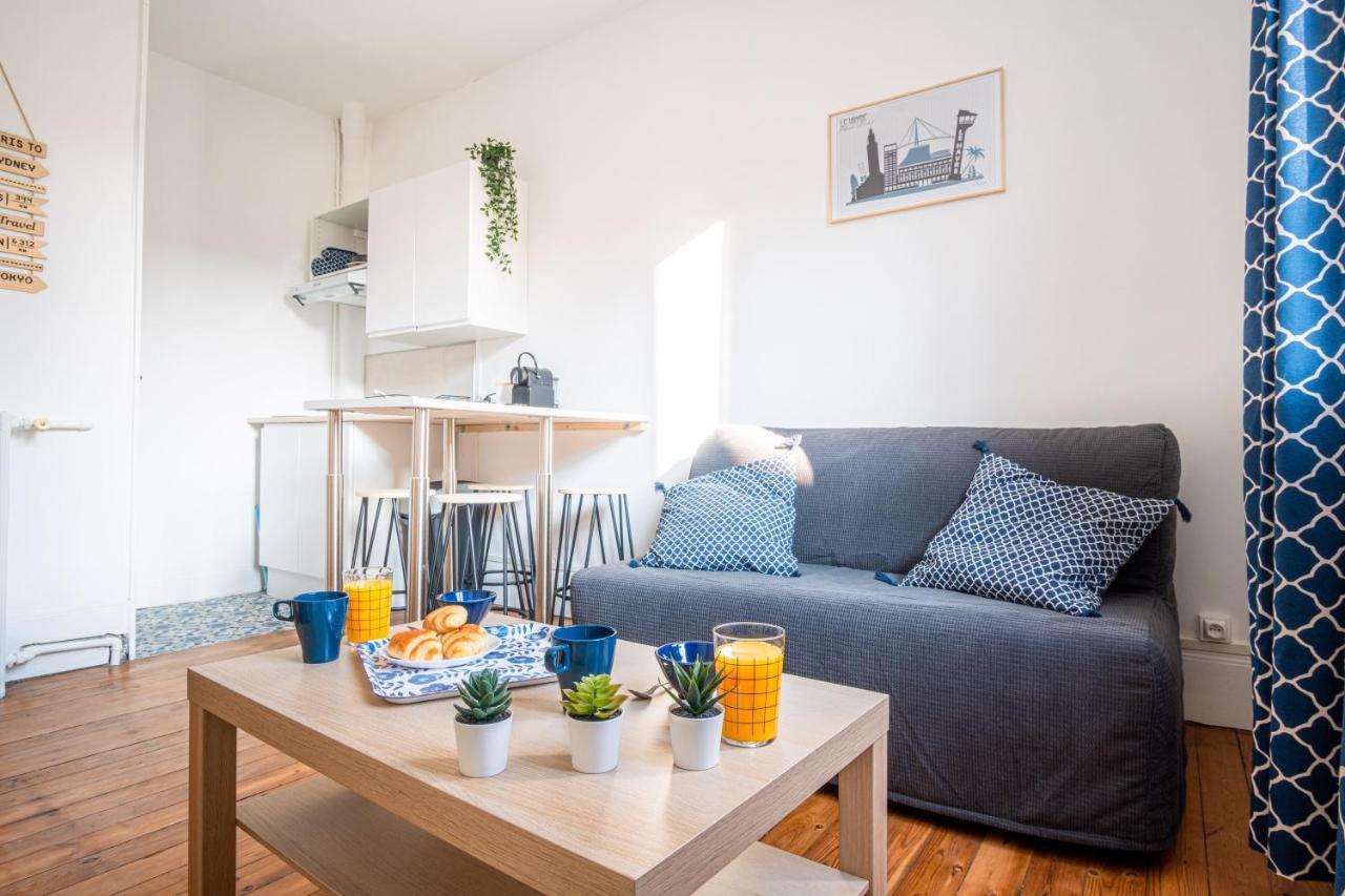 Ferienwohnung Azur - Centre Lh Coty Le Havre Exterior foto